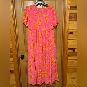 Bright Pink Resort Dress